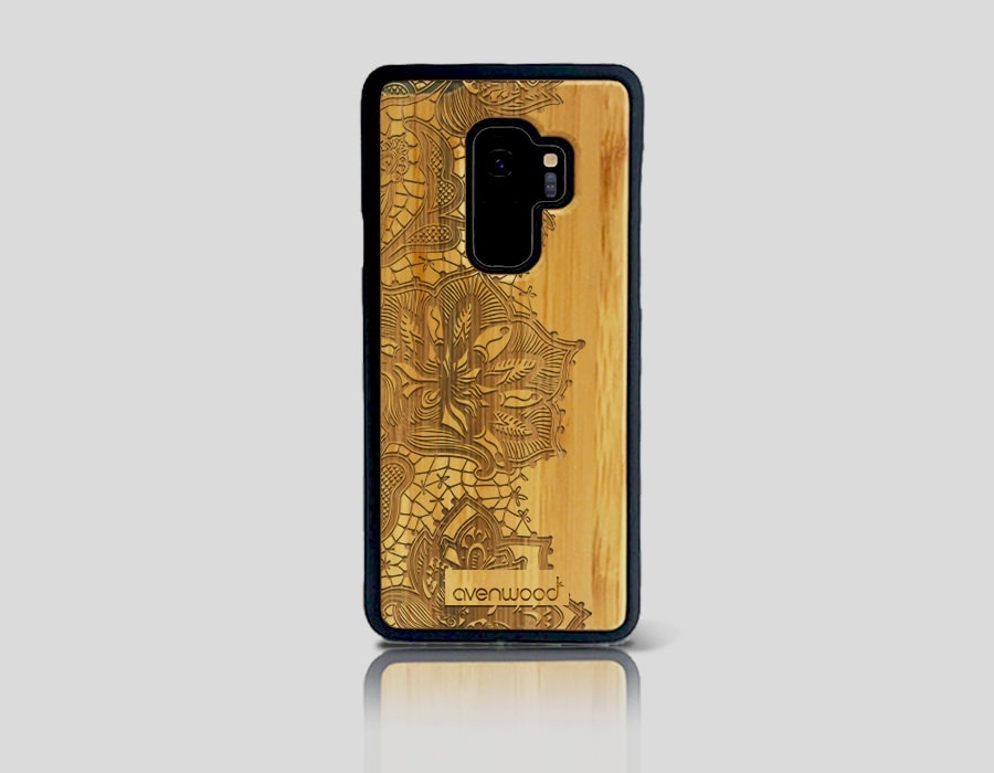 Coque arrière FLEURS Samsung Galaxy S9 Plus